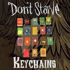 Don’t Starve/DST Book Keychains – Mini Replica Tomes of the Constant
